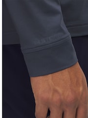 Under Armour Blue Chrome Drive 1/4 Zip Jumper - Image 3 of 4