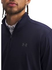 Under Armour Blue Drive 1/4 Zip Jumper - Image 3 of 3