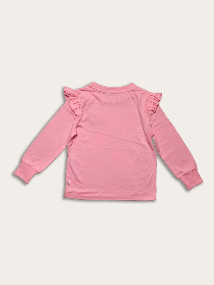 Brand Threads Pink Girls Peppa Pig 100% Cotton Top And Tutu Set - Image 3 of 6