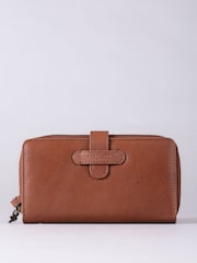 Lakeland Leather Brown Newby Tab Purse - Image 2 of 5