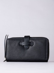 Lakeland Leather Black Newby Tab Purse - Image 1 of 4