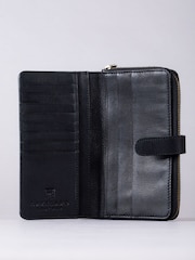 Lakeland Leather Black Newby Tab Purse - Image 3 of 4