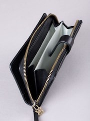 Lakeland Leather Black Newby Tab Purse - Image 4 of 4