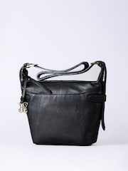 Lakeland Leather Black Newby Cross-Body Bag - Image 1 of 6