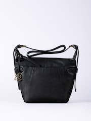 Lakeland Leather Black Newby Cross-Body Bag - Image 2 of 6