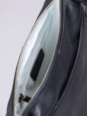 Lakeland Leather Black Newby Cross-Body Bag - Image 5 of 6