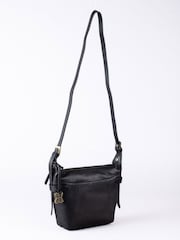 Lakeland Leather Black Newby Cross-Body Bag - Image 6 of 6