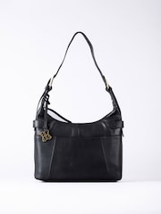 Lakeland Leather Black Newby Hobo Shoulder Bag - Image 2 of 6