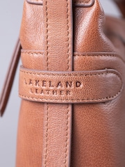 Lakeland Leather Brown Newby Cross-Body Bag - Image 3 of 6