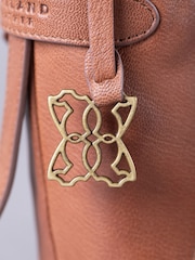 Lakeland Leather Brown Newby Cross-Body Bag - Image 4 of 6