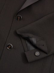 Reiss Shadow Double-Breasted Tuxedo Jacket in Wool - Image 5 of 6
