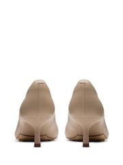 Clarks Natural Leather Adela Court Shoes - Image 6 of 7