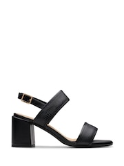 Clarks Black Multi Ezoria Sling Sandals - Image 1 of 7