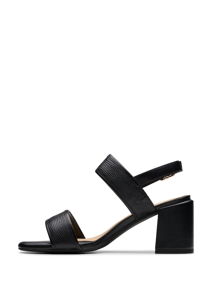 Clarks Black Multi Ezoria Sling Sandals - Image 2 of 7