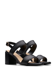 Clarks Black Multi Ezoria Sling Sandals - Image 4 of 7