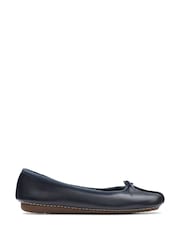 Clarks Blue Leather Freckle Ice Shoes - Image 1 of 7