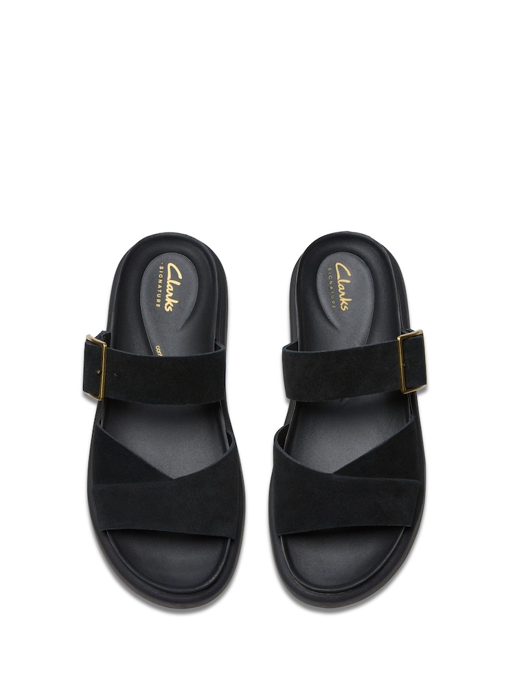 Clarks Black Sde Aristella Mule Sandals - Image 1 of 7