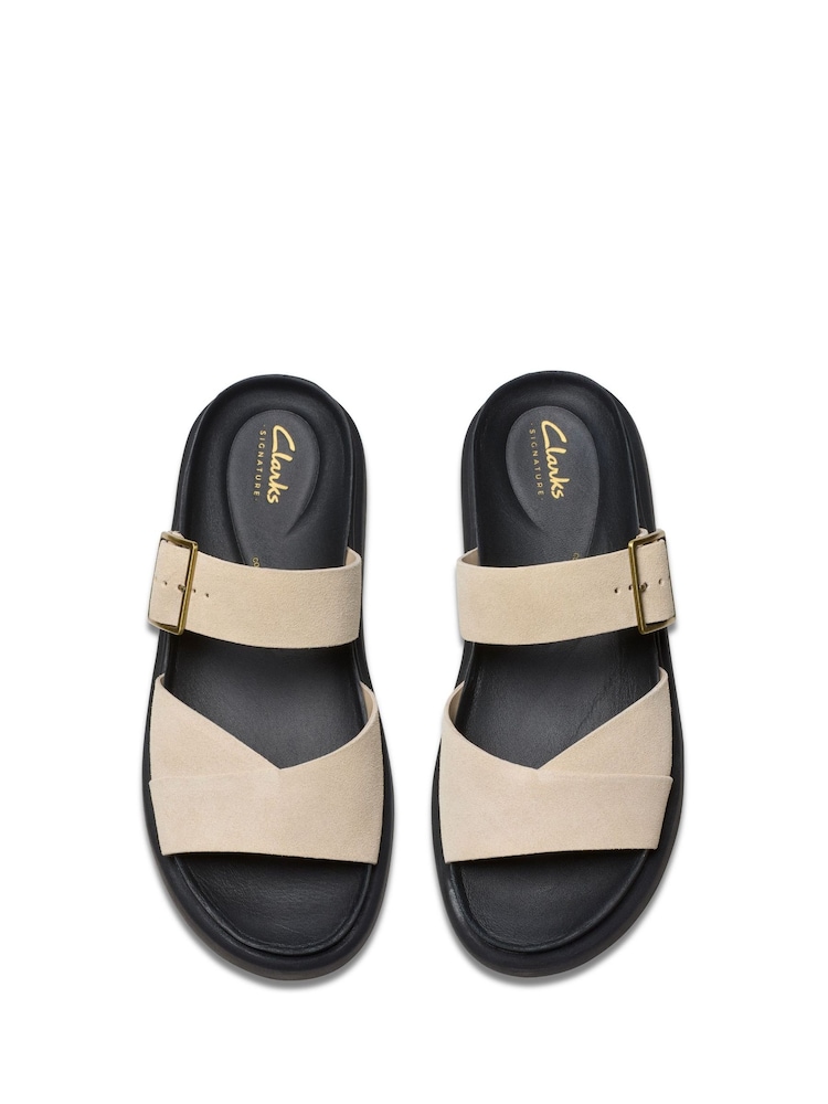 Crema - Clarks Sde Aristella Mule Sandals - Imagen 1 de 7 Crema - Clarks Sde Aristella Mule Sandals - Imagen 1 de 7