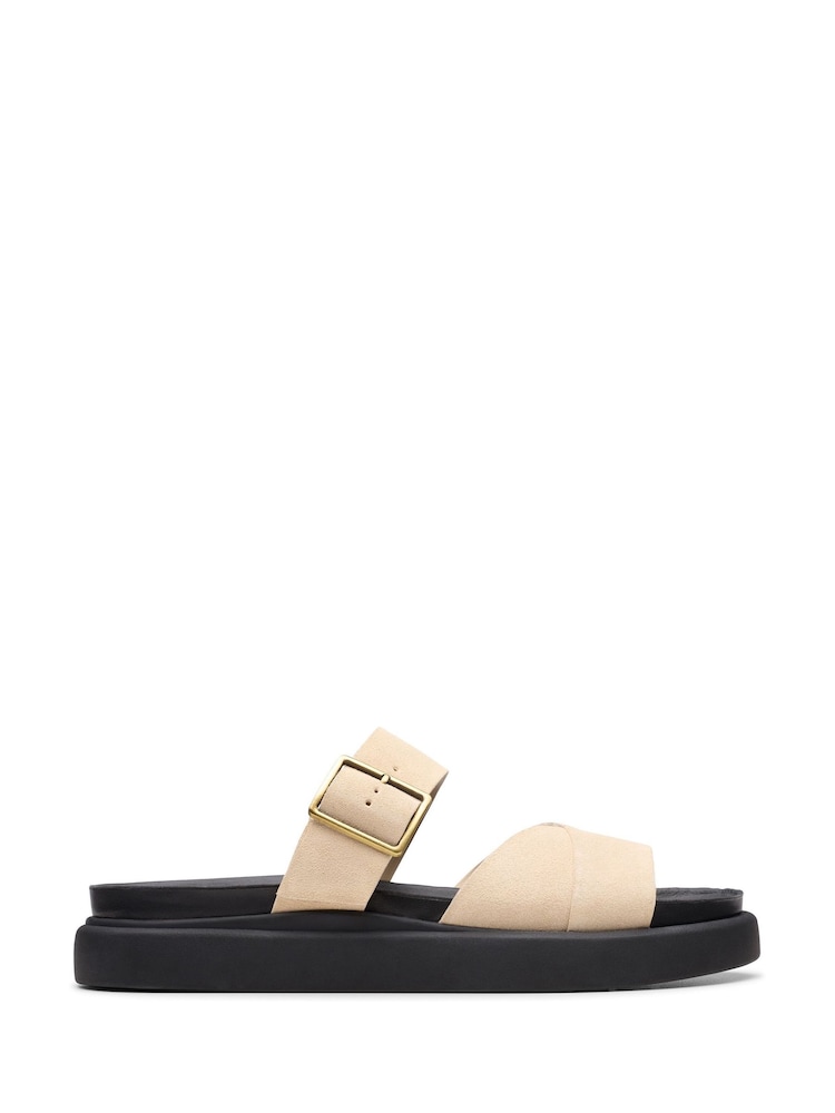 Crema - Clarks Sde Aristella Mule Sandals - Imagen 2 de 7 Crema - Clarks Sde Aristella Mule Sandals - Imagen 2 de 7
