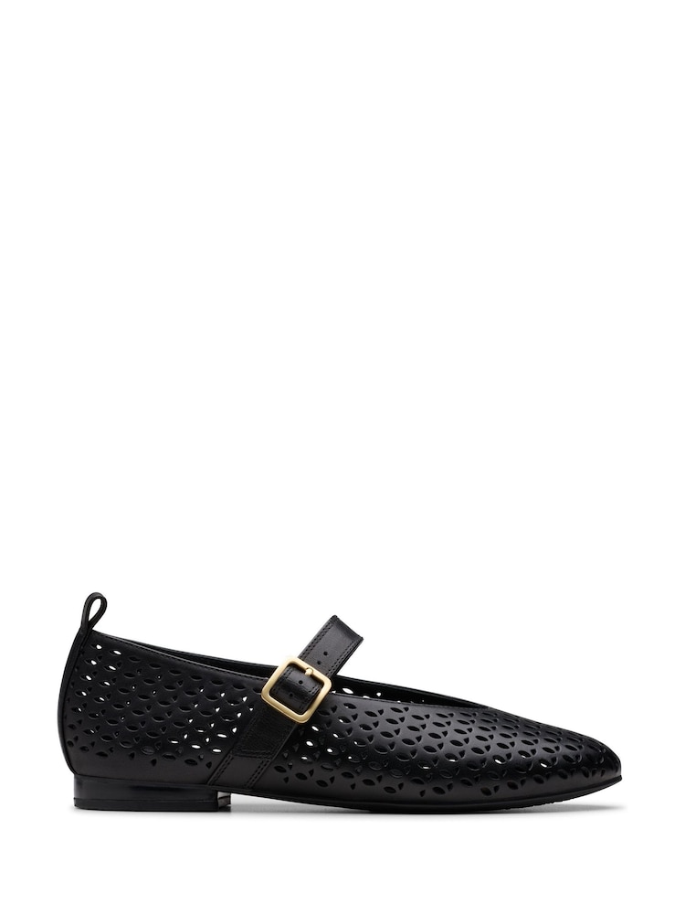 Negro - Clarks Leather Fawna Jane Shoes - Imagen 1 de 3 Negro - Clarks Leather Fawna Jane Shoes - Imagen 1 de 3
