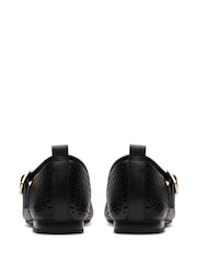 Clarks Black Leather Fawna Jane Shoes - Image 2 of 3