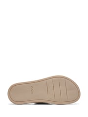 Clarks Brown Leather Arwell Walk Sandals - Image 6 of 6