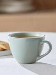 Set of 4 Sage Green Hampton Mugs - Image 2 of 3