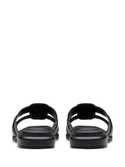 Clarks Black Leather Ariany Mule Sandals - Image 6 of 7
