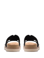 Clarks Black Leather Arwell Walk Sandals - Image 5 of 7