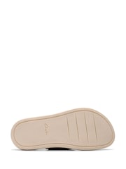 Clarks Black Leather Arwell Walk Sandals - Image 7 of 7