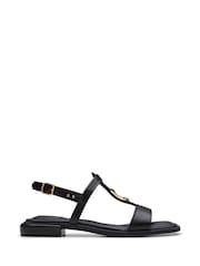 Clarks Black Leather Ariany Sling Sandals - Image 1 of 7