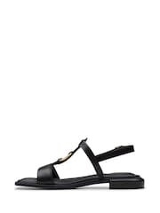 Clarks Black Leather Ariany Sling Sandals - Image 2 of 7
