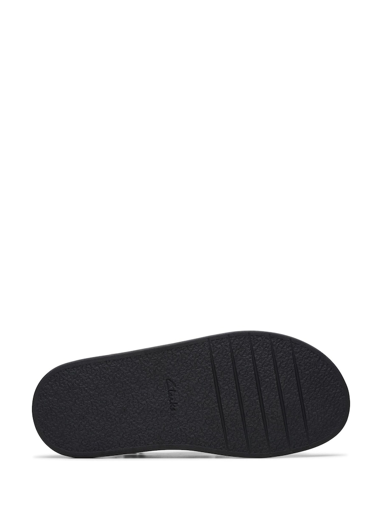 Clarks Cream Leather Aristella Sun Sandals - Image 7 of 7