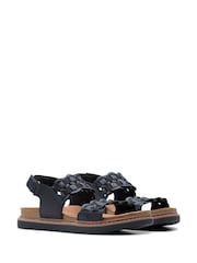 Clarks Black Arwell Glide Sandals - Image 4 of 7