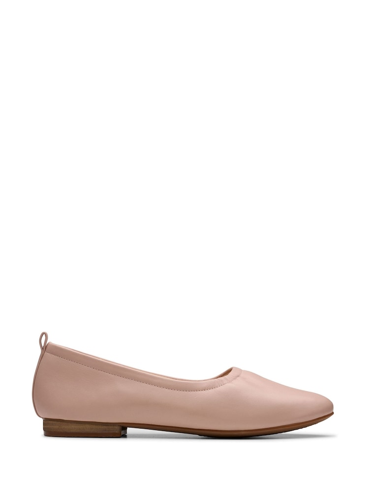 Clarks Pink Standard Fit (D) Leather Fawna Soft Shoes - Image 1 of 6