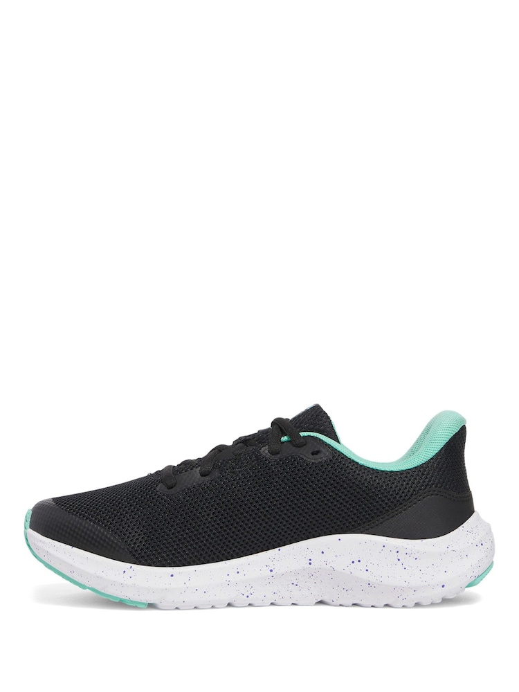 Under Armour Black Pursuit 4 Trainers - Image 2 of 5