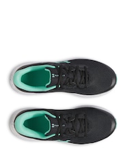Under Armour Black Pursuit 4 Trainers - Image 4 of 5