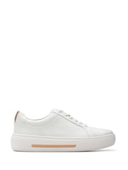 Clarks Off White Wide Fit (E) Hollyhock Walk Shoes - Image 1 of 7