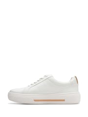 Clarks Off White Wide Fit (E) Hollyhock Walk Shoes - Image 2 of 7