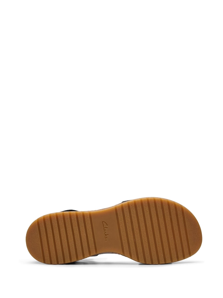 Clarks Black Wedge Multi Kassanda Bar Sandals - Image 7 of 7