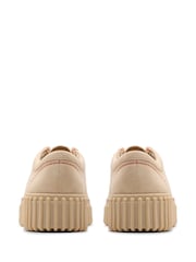 Clarks Cream Nubuck Torhill Bee Shoes - Image 6 of 8