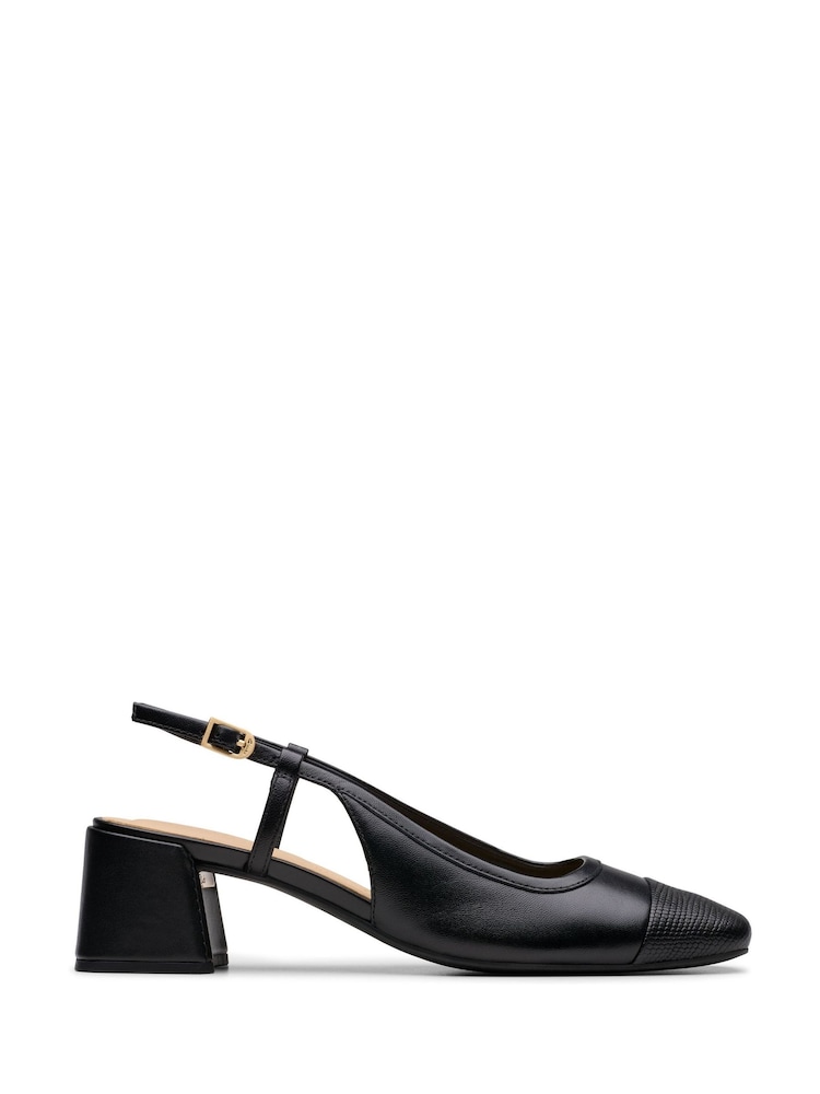 Clarks Black Nyta45 Sling Shoes - Image 1 of 7