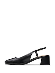 Clarks Black Nyta45 Sling Shoes - Image 2 of 7