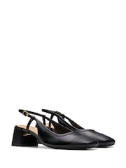 Clarks Black Nyta45 Sling Shoes - Image 4 of 7