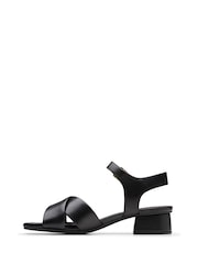 Clarks Black Serina35 Cross Sandals - Image 2 of 7