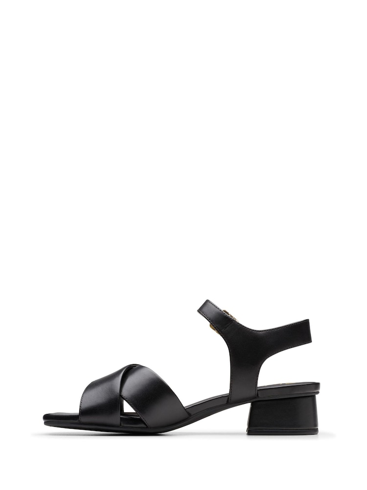 Clarks Black Serina35 Cross Sandals - Image 2 of 7