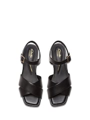 Clarks Black Serina35 Cross Sandals - Image 5 of 7