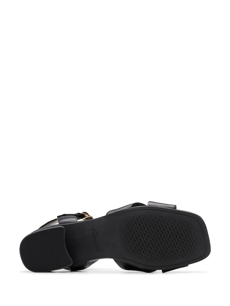 Clarks Black Serina35 Cross Sandals - Image 7 of 7
