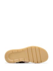 Clarks Natural Leather Tuscan Strap Sandals - Image 7 of 7