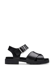Clarks Leather Orinoco Cross Sandals - Image 1 of 7